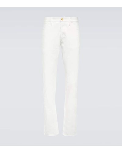 Gabriela Hearst Jeans slim Anthony - Blanco