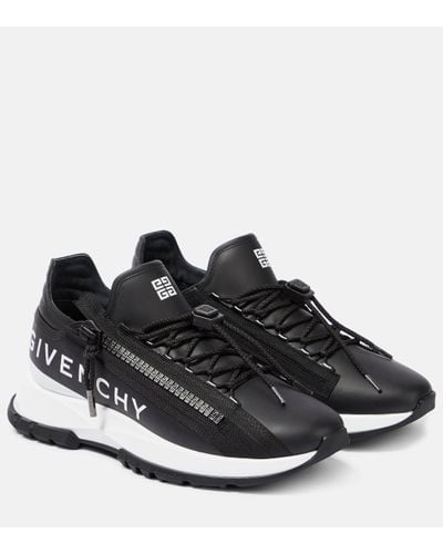 Givenchy Spectre Leather Trainers - Black
