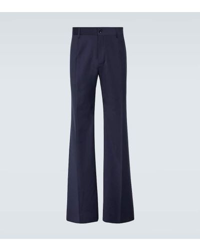 Dolce & Gabbana Flared Pants - Blue