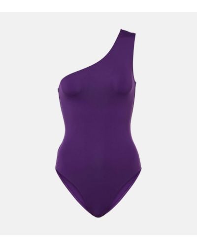 Eres Effigie One-shoulder Swimsuit - Purple