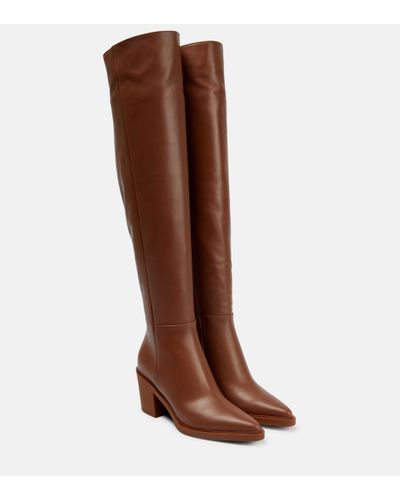 Gianvito Rossi Dylan Cuissard Over-the-knee Boots - Brown