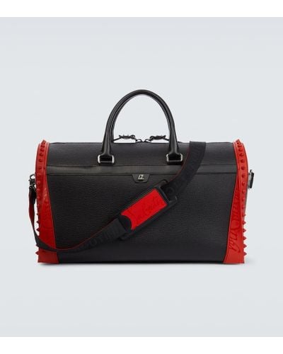 Christian Louboutin Weekender Sneakender aus Leder - Rot