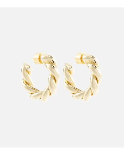 Jennifer Fisher Boucles d'oreilles Double Twisted en or 10 ct - Métallisé