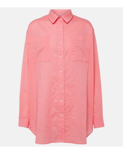 JADE Swim Mika Cotton Shirt - Pink