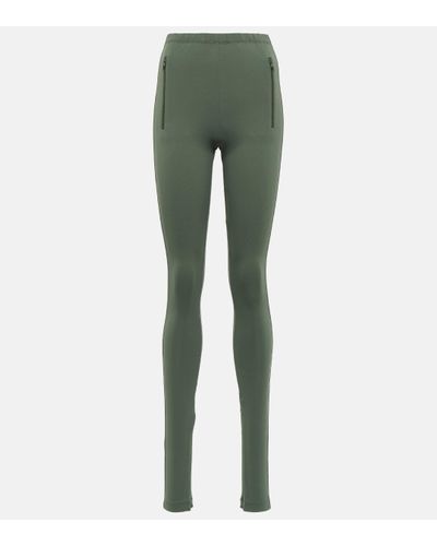 Wardrobe NYC Legging taille haute enchancrure laterale - Vert