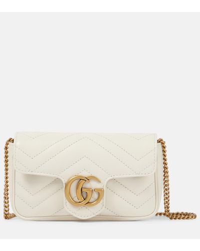 Gucci Marmont Mini Woc Bag - Natural