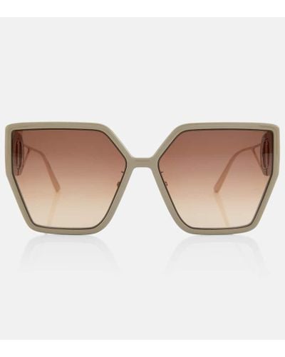 Dior Eckige Sonnenbrille 30Montaigne S3U - Braun