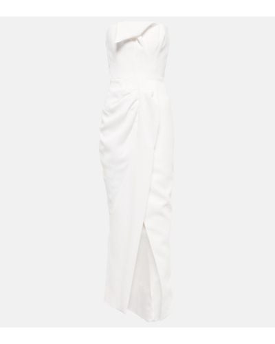 Maticevski Nightshift Crepe Gown - White