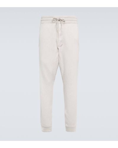 Tom Ford Cashmere Joggers - White