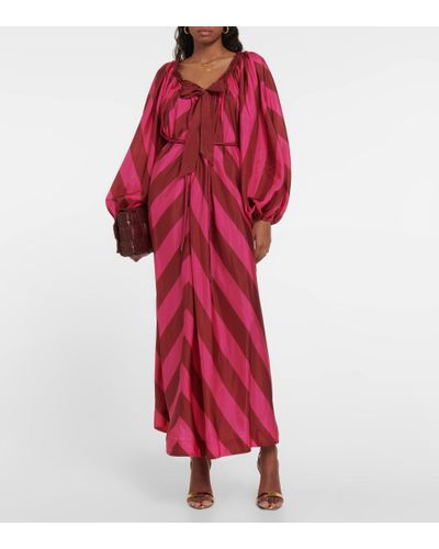  OSHHO Women's Dress Dresses for Women Chevron Print