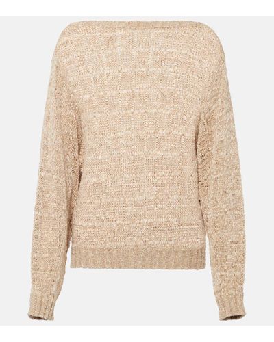 Loro Piana Silk Sweater - Natural