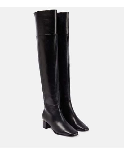 Jimmy Choo Loren 45mm Knee-length Boots - Black