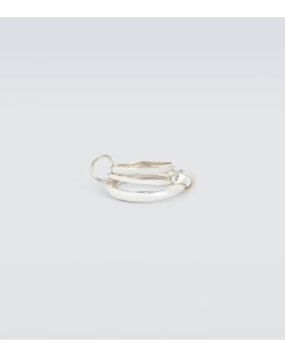 Spinelli Kilcollin Ring Amaryllis aus Sterlingsilber - Weiß