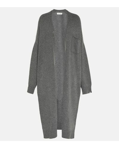 Extreme Cashmere N°61 Koto Cashmere-blend Cardigan - Grey