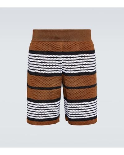 Burberry Shorts aus Mesh - Braun