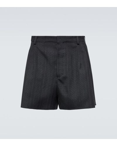 Prada Shorts de lana - Negro