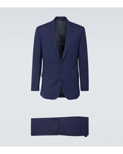 Thom Sweeney Wool Suit - Blue