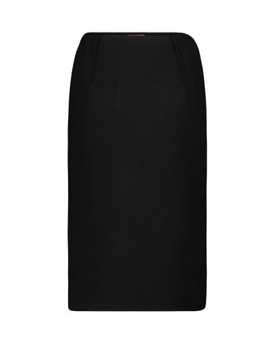 Altuzarra Exclusivo en Mytheresa – falda tubo Lester de lana - Negro