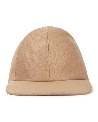 Gabriela Hearst Gorra de lino - Neutro