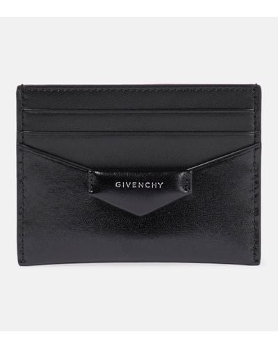 Givenchy Porte-cartes Antigona en cuir - Noir