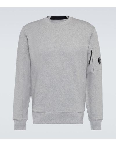 C.P. Company Heavyweight Lens Sweatshirt - Gray