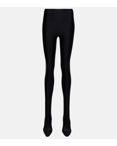 Balenciaga Pantalon-bota de tiro alto (FR 36/Zapato 39) - Negro
