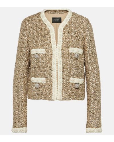 Giambattista Valli Lurex® Tweed Jacket - Natural