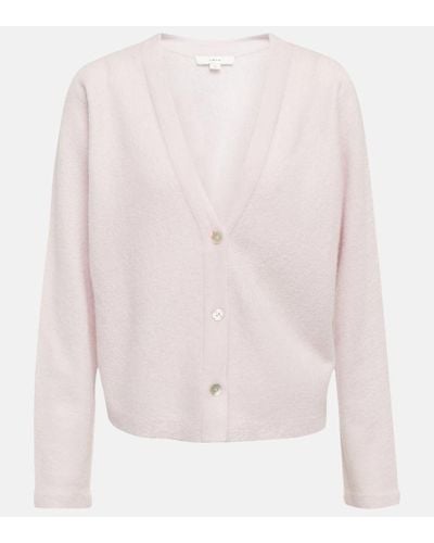 Vince Cardigan in cashmere - Rosa