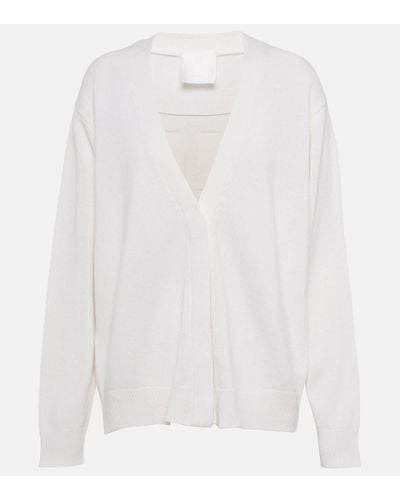Givenchy Cardigan 4G in cashmere - Bianco