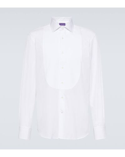 Ralph Lauren Purple Label Cotton Shirt - White