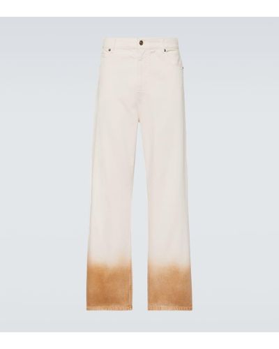 Alanui Bright Hues Straight Jeans - White