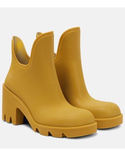 Burberry Botines LF Rachel - Amarillo