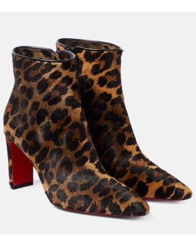 Christian Louboutin Ankle Boots Suprabooty 85 - Braun