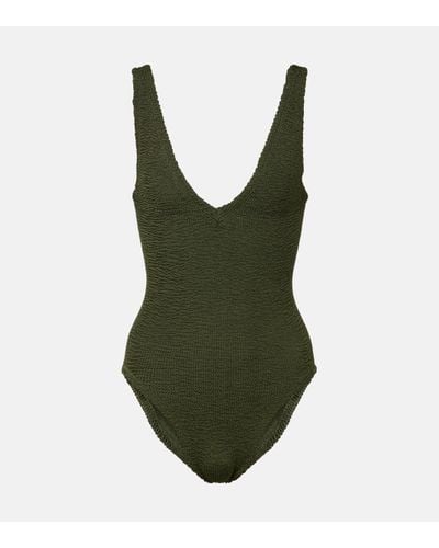 Hunza G Sadie Swimsuit - Green