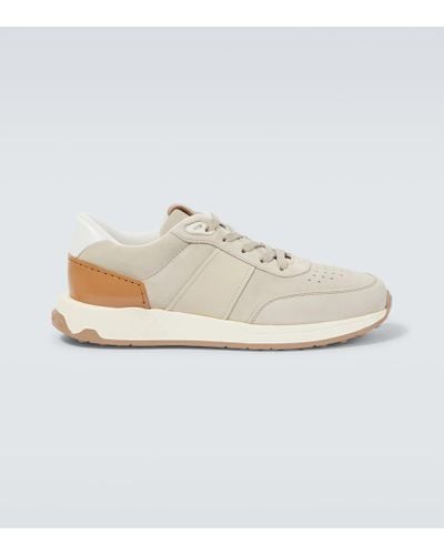 Tod's Sneakers in suede - Bianco