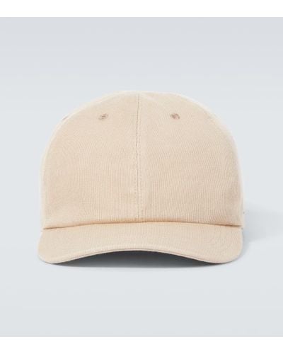 Kiton Cotton Baseball Cap - Natural