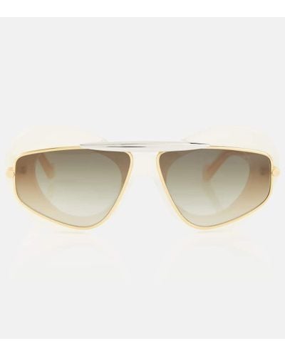 Loewe Cat-eye Sunglasses - Natural