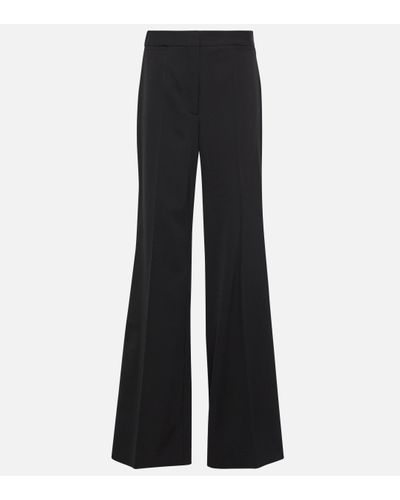 Stella McCartney Wool-blend Trousers - Black