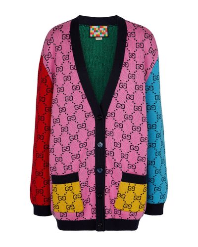 Gucci Cardigan GG Multicolor - Mehrfarbig