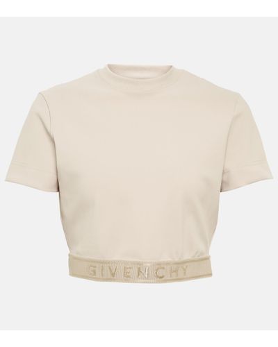 Givenchy Cropped-Top - Weiß