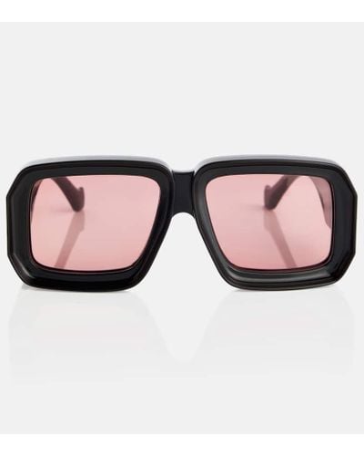 Loewe Paula's Ibiza gafas de sol cuadradas - Rosa
