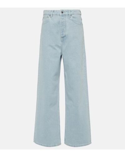 Nanushka Josine High-rise Wide-leg Jeans - Blue