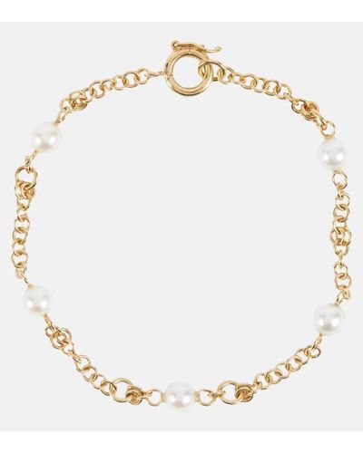 Spinelli Kilcollin Gravity 18kt Gold Bracelet With Akoya Pearls - Metallic