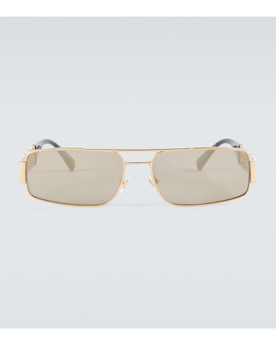 Versace Aviator-Sonnenbrille Greca - Natur