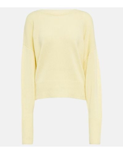 Isabel Marant Caleb Cashmere Sweater - Yellow