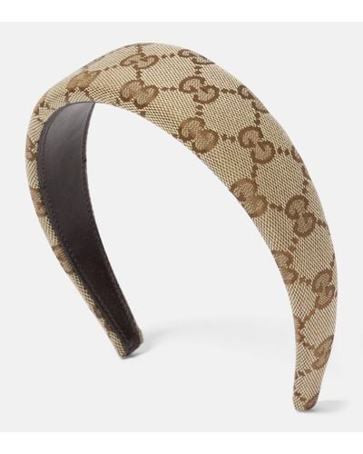 Gucci GG Canvas Headband - White