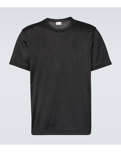 Brioni T-shirt en coton - Noir