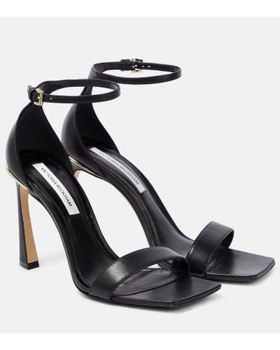 Victoria Beckham Leather Sandals - Black