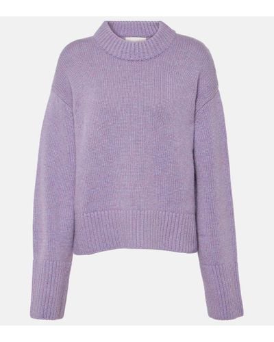Lisa Yang Pullover Sony in cashmere - Viola