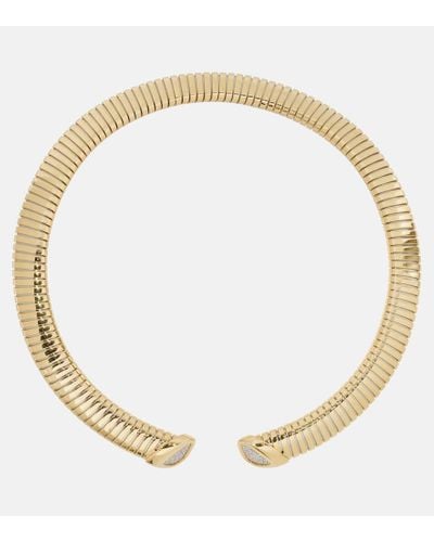 Marina B Trisola 18kt Gold Necklace With Diamonds - Metallic